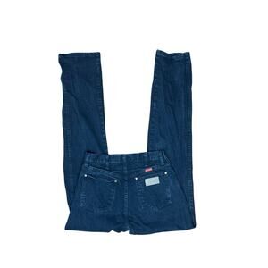 Wrangler Women's Straight Leg Jeans - Dark Blue